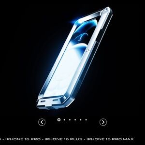 NEW SILVER SUPER HI-QUALITY EXTREME LIMITED EDITION I PHONE 16 PRO MAX COVER
